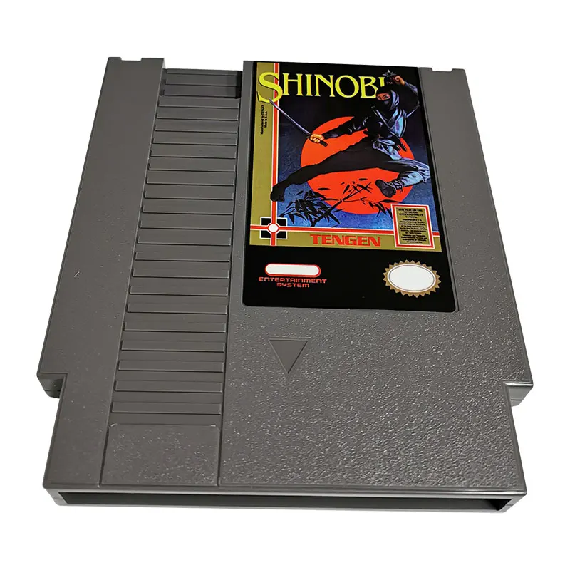 سوبر شينوبي ، خرطوشة اللعبة لوحدة التحكم بطاقة واحدة 72 دبوس NTSC و PAL لعبة وحدة التحكم