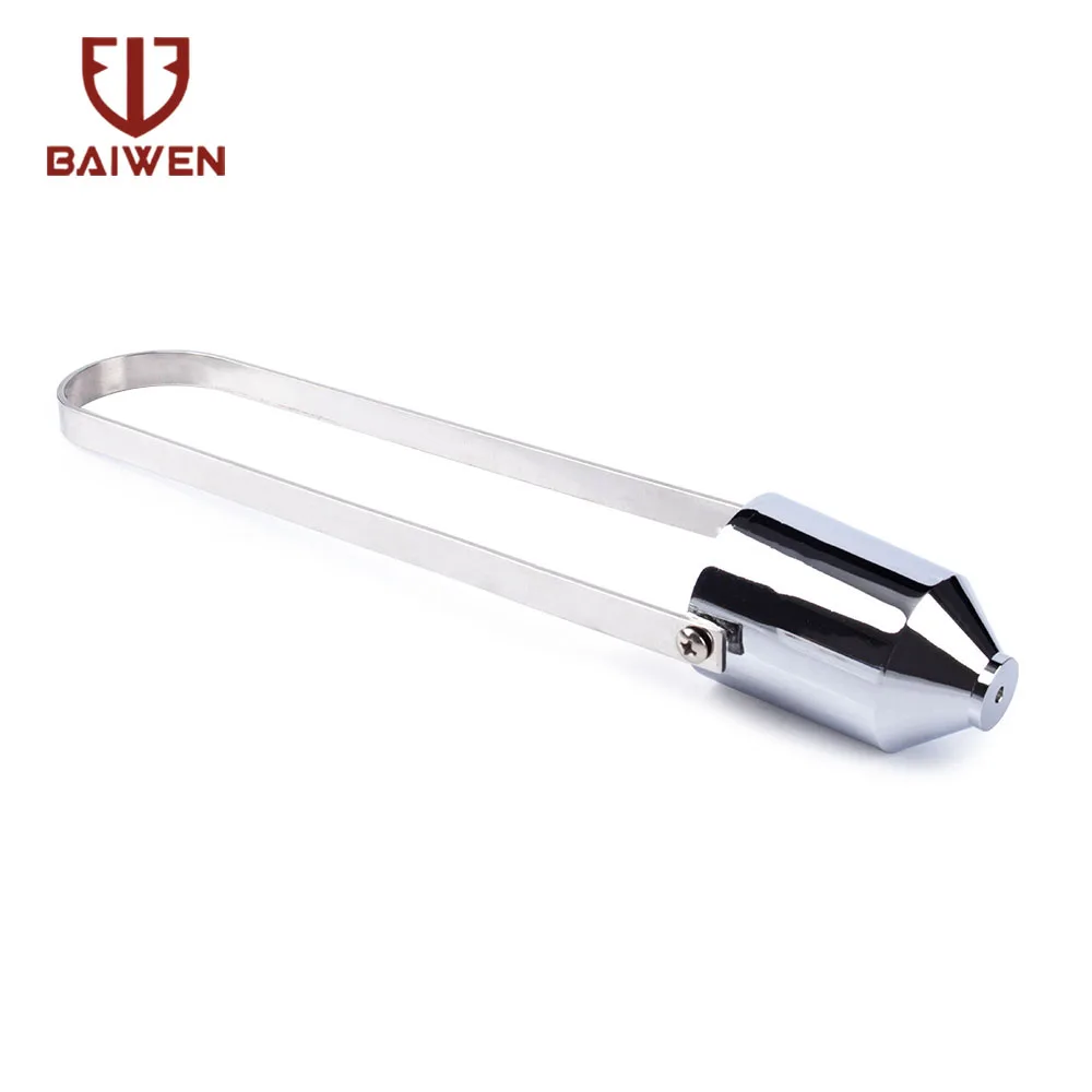 1pc Paint Viscosity Test Cup Viscometer Flow Cup Mixing Thinning Tool #2 & #4 Measuring Tool Golden Sliver