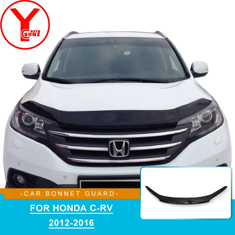 

Car Bug Shield Bonnet For Honda C-RV CRV 2012 2013 2014 2015 2016 Front Bug Shield Hood Deflector Guard Bonnet Protector Ycsunz