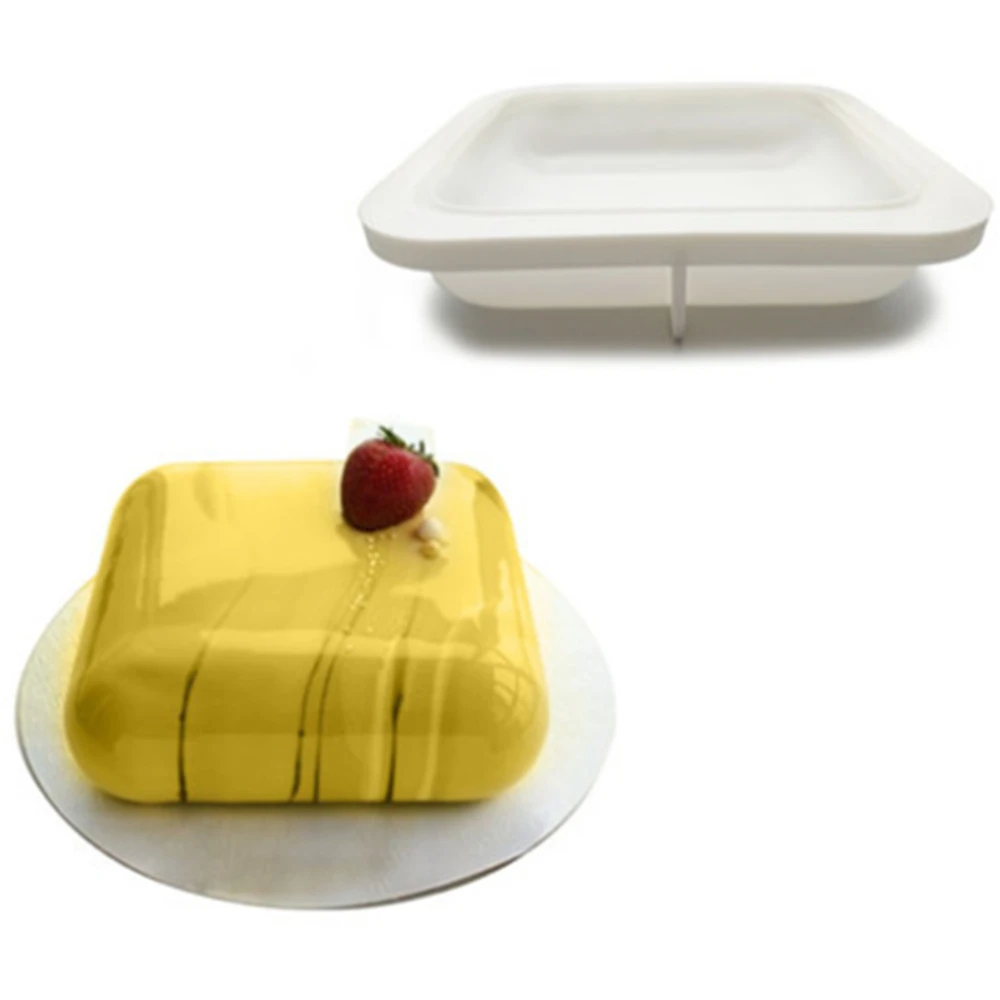 French Mousse Dessert Mold Square Pillow Cake Mold Round Pillow Silicone Mold Rectangular Pillow Mousse Mold Cake Tools