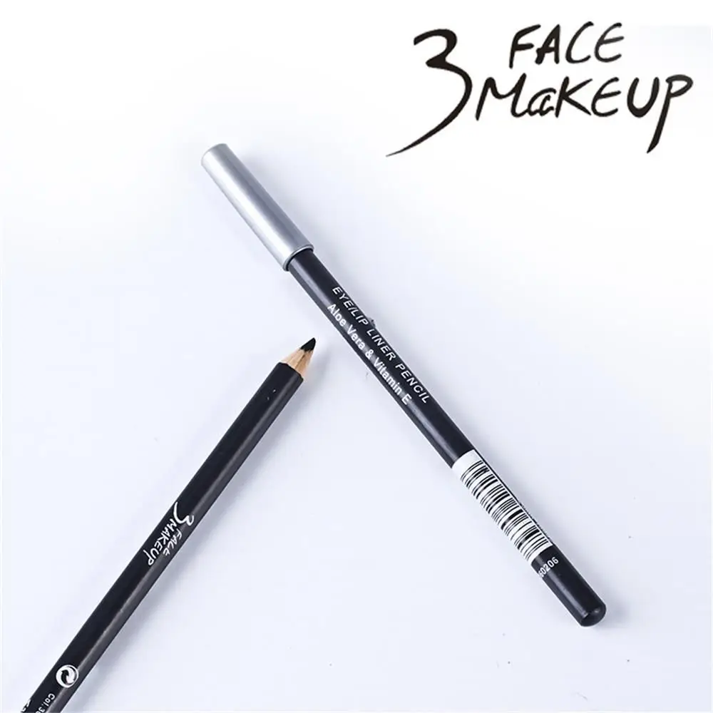 1PC New Wooden Eyeliner Pen Long Lasting Waterproof Eyeliner Eyebrow Enhancers Women Fashion Eye Makeup Tool