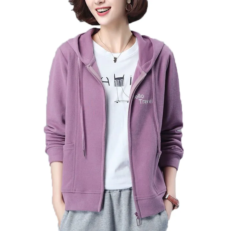 

Women Hoody Autumn Winter Female Hoodie Cashmere/No Cashmere Sweatshirt Casual All-match Hooded Top Women Sweat Shirt D1004