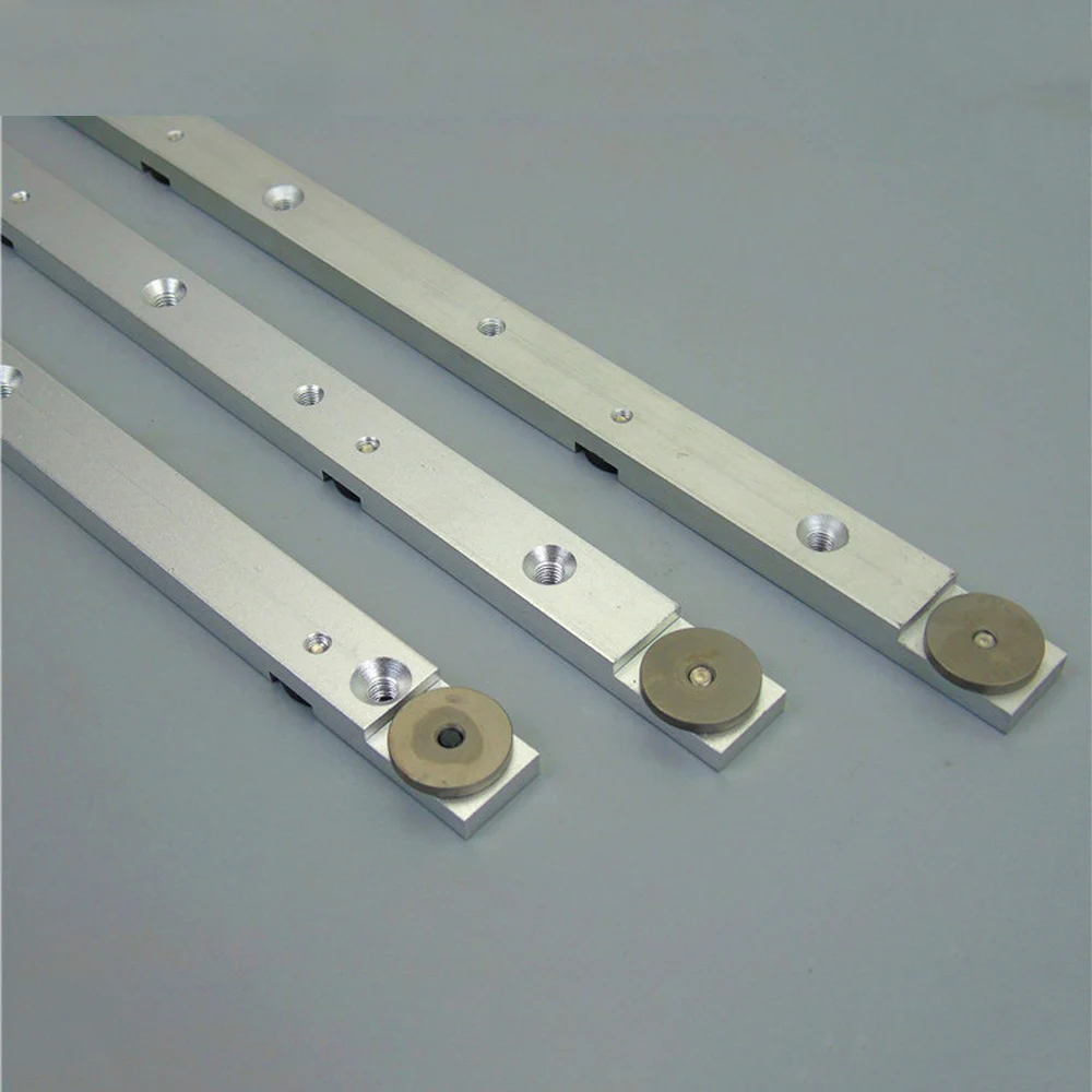 300/450/650/800MM Universal T-track Slider DIY Woodworking Aluminium Alloy Miter Bar Slider Table Saw Miter Tool