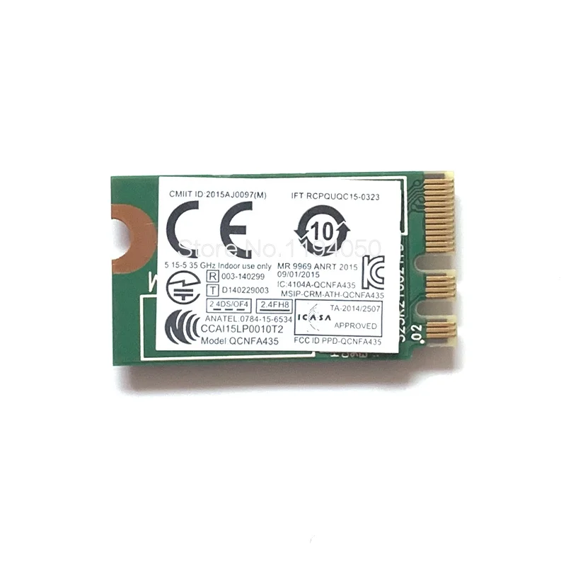 FOR  QCNFA435 E470E475E570E575AC5G dual-band wireless network card 00JT477 01AX709  WIFI 433M Bluetooth 4.1