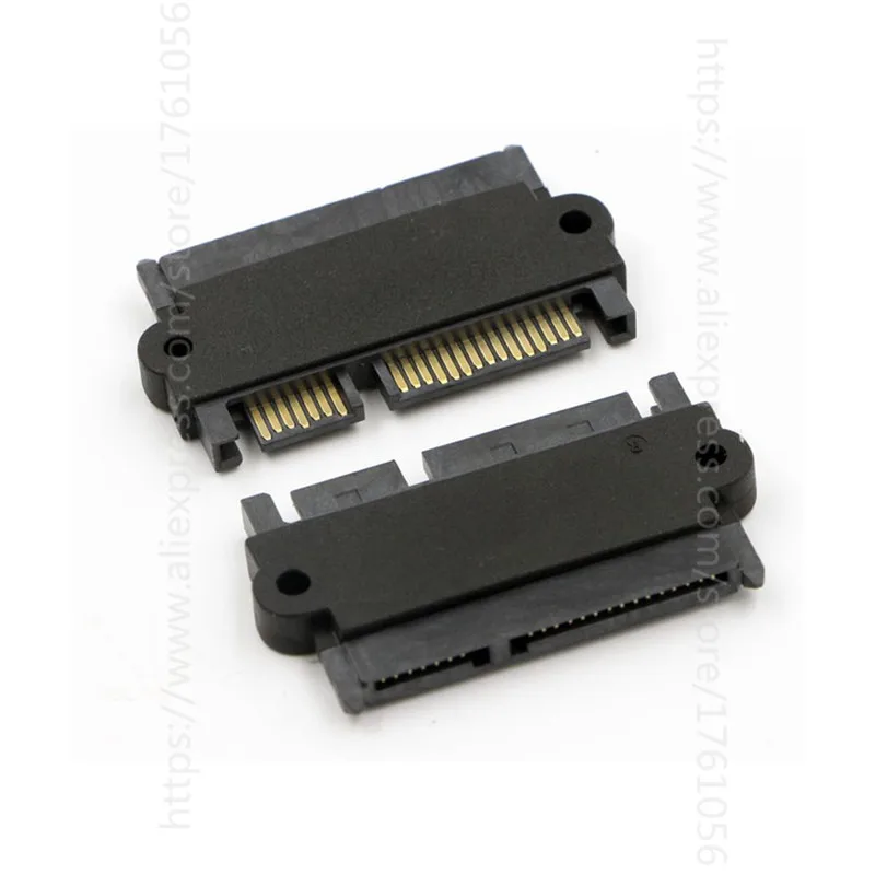 SATA 22P 7+15 Male to SATA 22Pin 7 15 Female Convertor Adapter