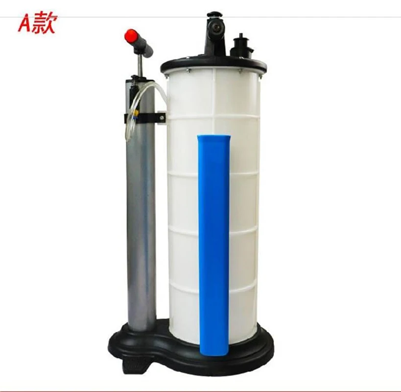 9ลิตรน้ำมันกลอง Anticorrosive อุปกรณ์สูบน้ำขนาดเล็กน้ำมันเกียร์เปลี่ยนเครื่องมือการบำรุงรักษารถยนต์ปั๊มน้ำมันขยับขยายเหยียบ