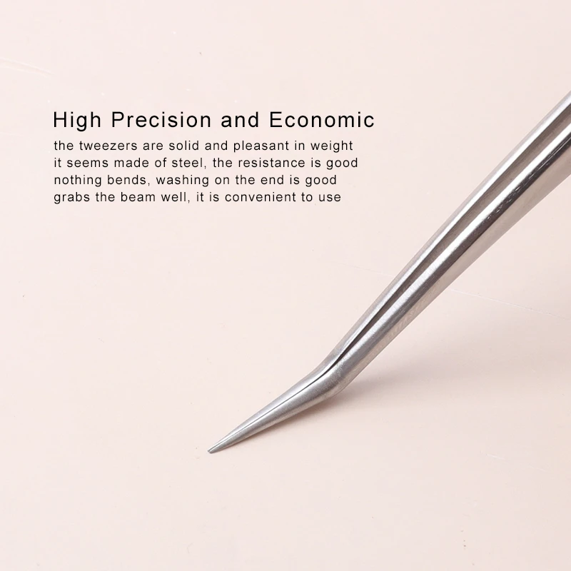 Brainbow 1PC/2PC Precison Eyelashes Tweezer Professional for Making  Fine Lashes Extension Anti-static Tweezer Excellent Closure