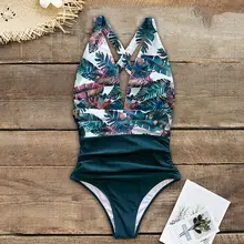 Women’s floral push-up swimsuit #5