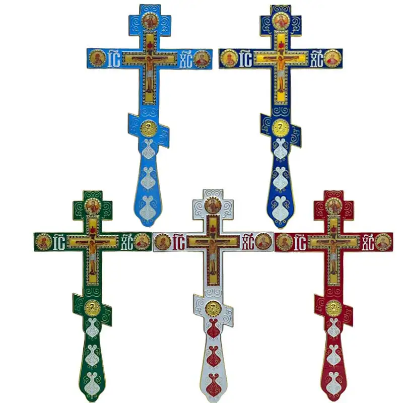 Holy Cross Jesus Crucifix Orthodox Cross Church Decoration Christian Decor Russian Orthodox Church Supplies крестик православный