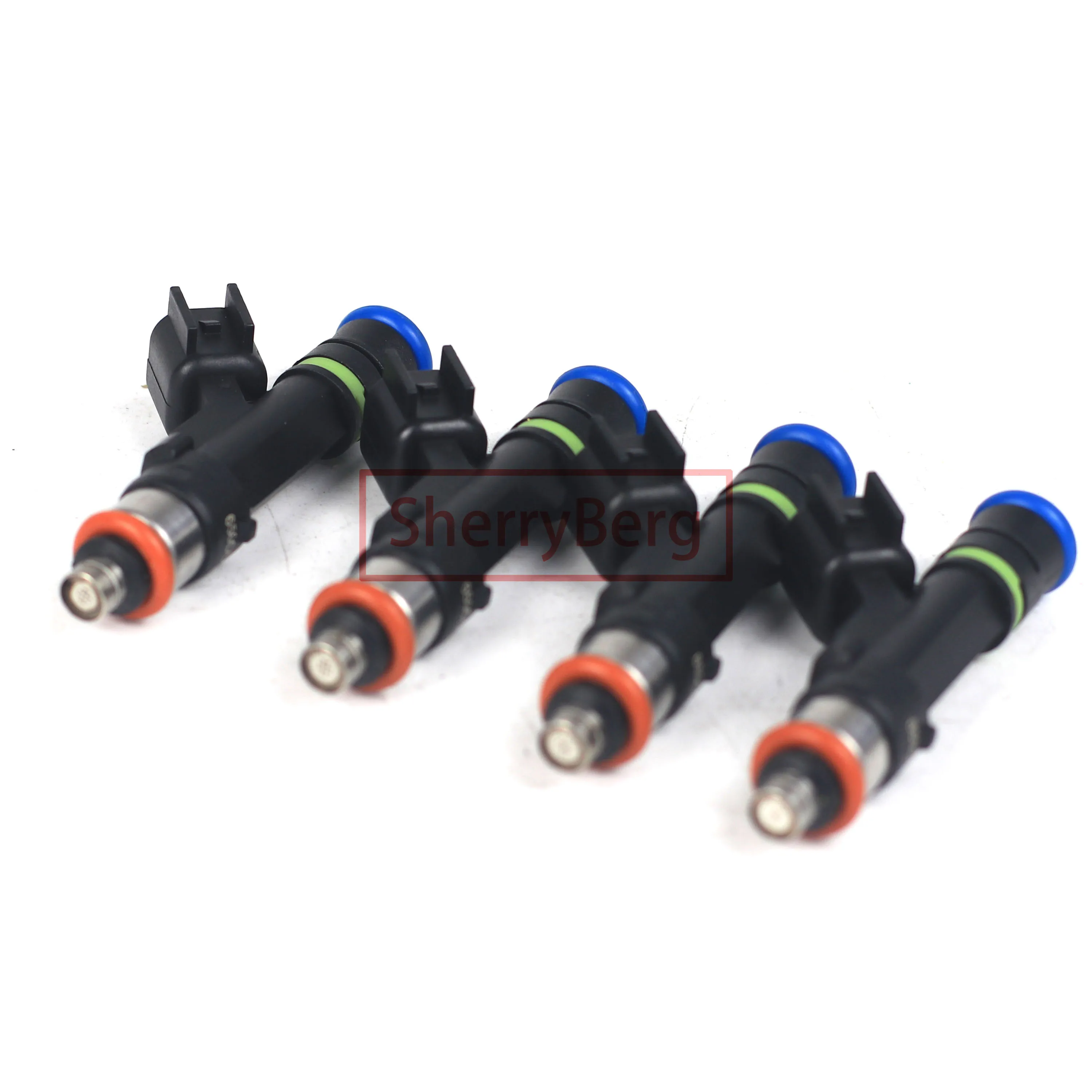 SherryBerg Brand New Set of 4pcs Fuel Injectors 650cc Set of 8 FIC 60lb 650cc EV14 Fuel Injectors for LS3 LS7 LS9 LSA