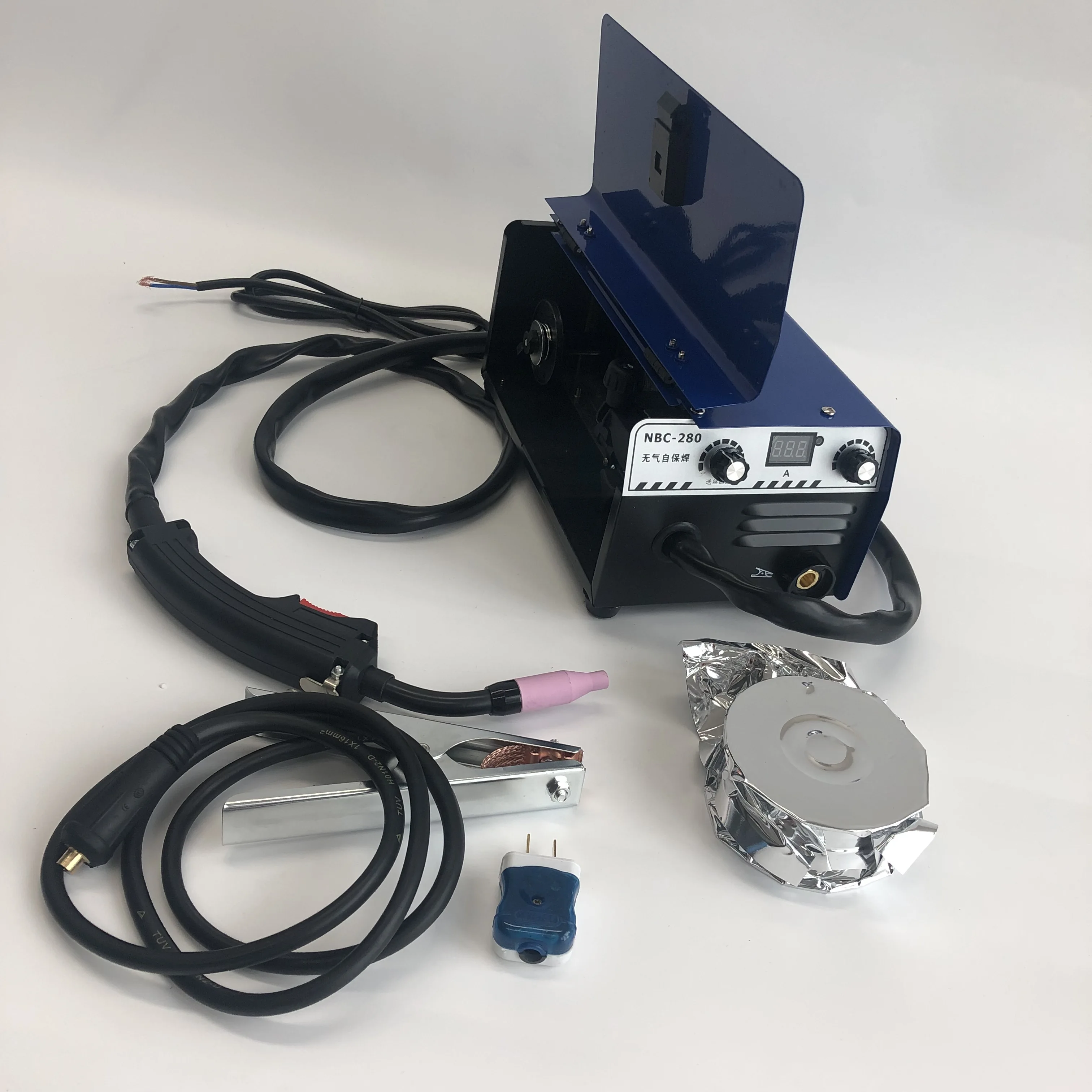 NBC-280 Small Carbon Dioxide Gas Shielded Welding Small Airless Welding Machine Semi-Automatic Welding Device