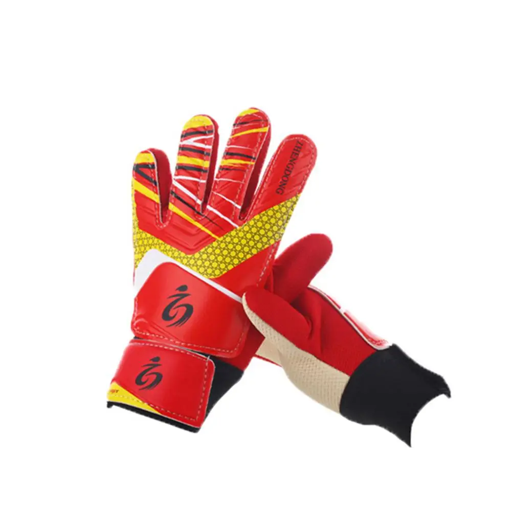 Kid's Soccer Goalkeeper Gloves Guantes De Portero For Children 5-16 Years Old Soft Goalkeeper Gloves Children Riding Scooters