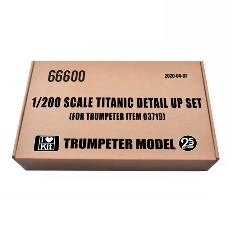 

TRUMPETER 66600 1/200 SCALE TITANIC DETAIL UP SET [FOR TRUMPETER ITEM 03719]