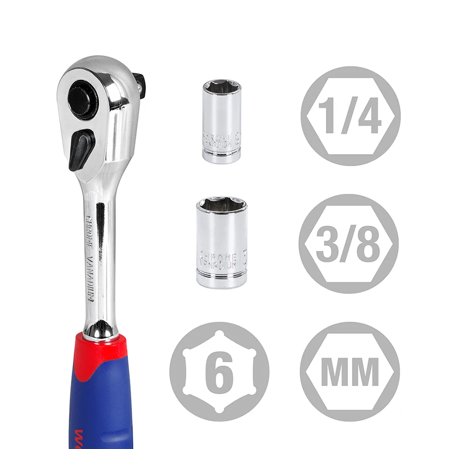 WORKPRO 111 Máy Tính Bộ Dụng Cụ Tay Bộ Dụng Cụ Nhôm Xe Đẩy Ốp Lưng Hộp Đựng Bộ Bộ Dụng Cụ Sửa Chữa Gia Dụng Cụ