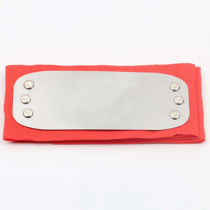 Bộ 5 Ninja Cosplay Phụ Kiện Đầu Bảo Vệ Anime Trang Trí Bánh Răng Đạo Cụ Uchiha Chiến Binh Dây Flapper Mũ Đợi Đầu Đa Năng Đồ Chơi Không Logo