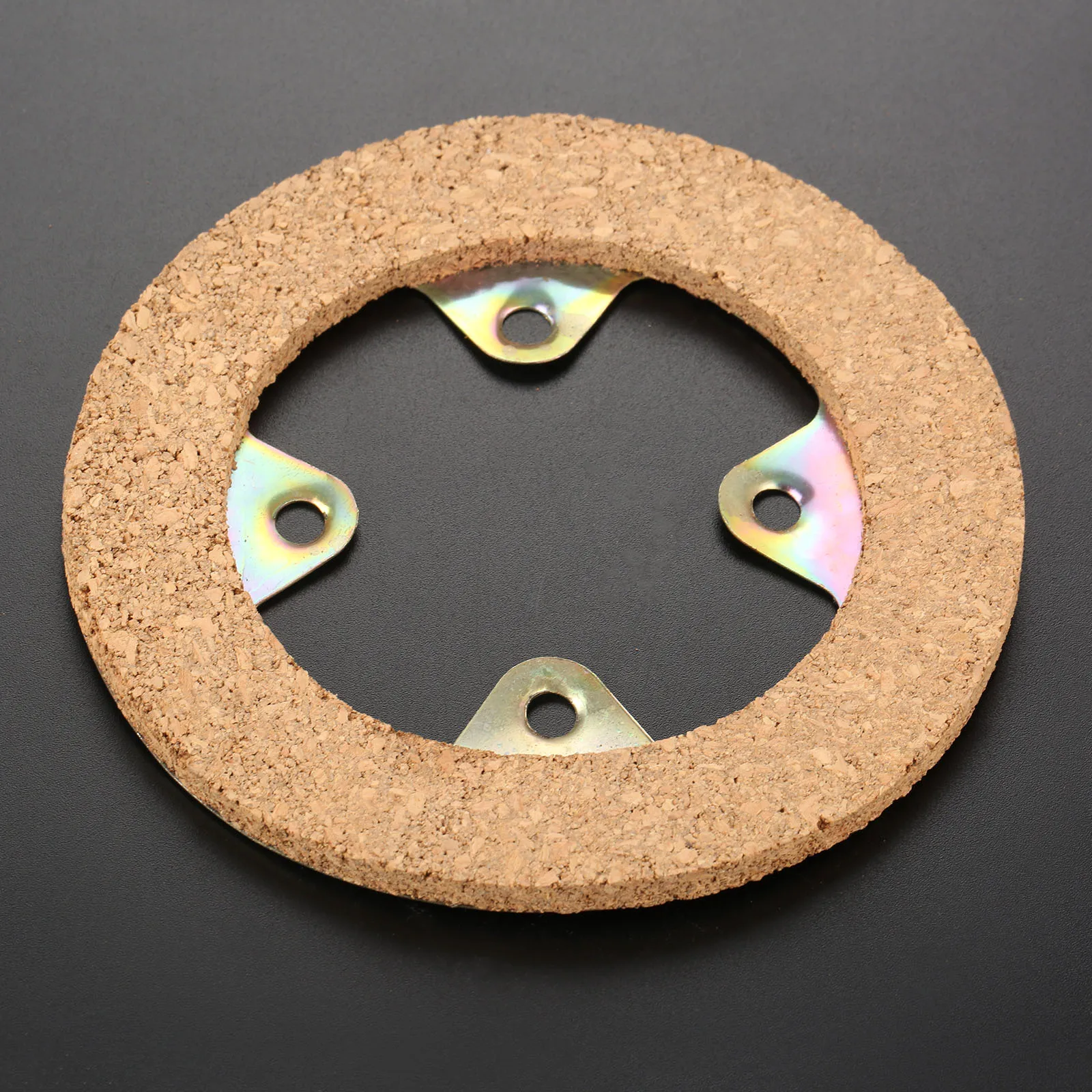 1Pc Metal Industrial Sewing Machine Motor Friction Clutch Disc Motor Brake Pad Motor Friction Plate Cork Sheet Diameter 12.5cm