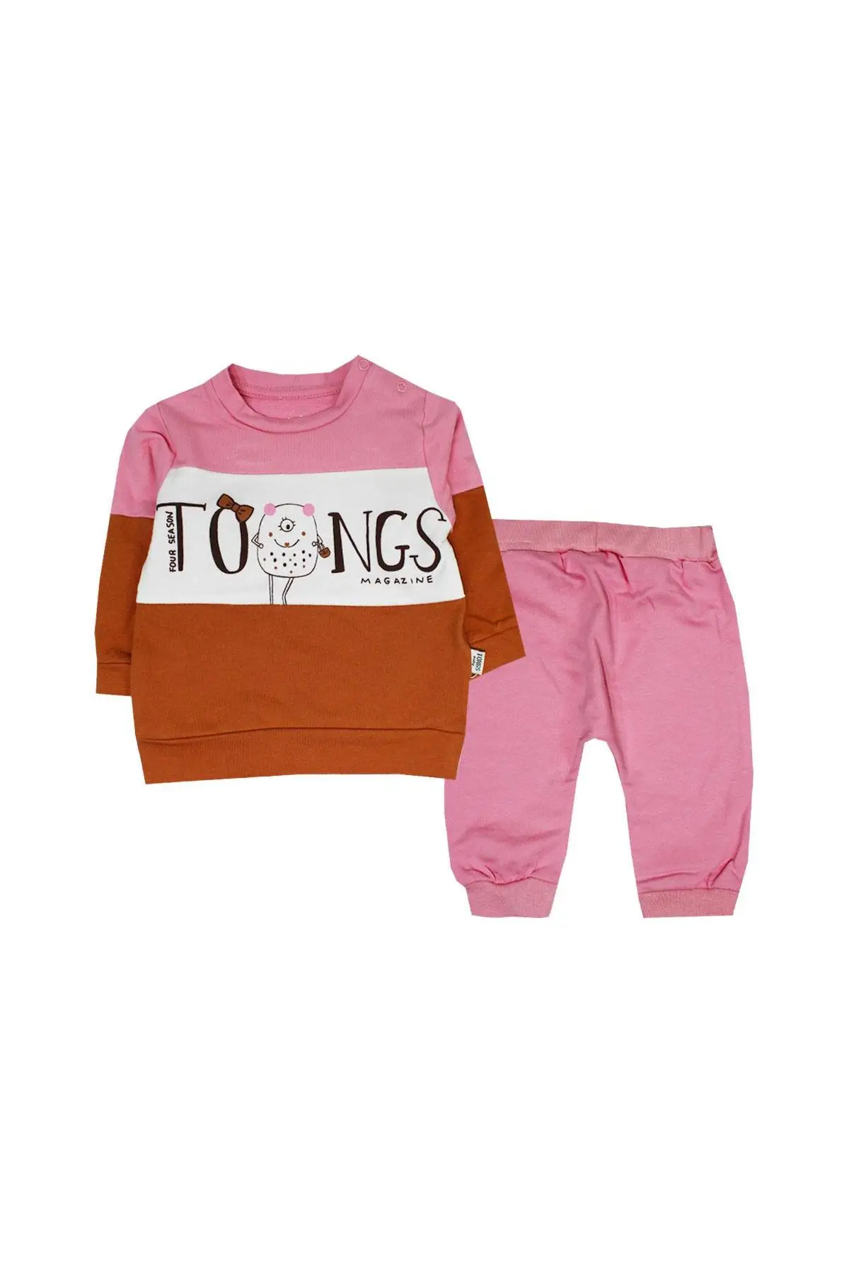 Tongs Baby 2li Bebe Suit 2638 Pink