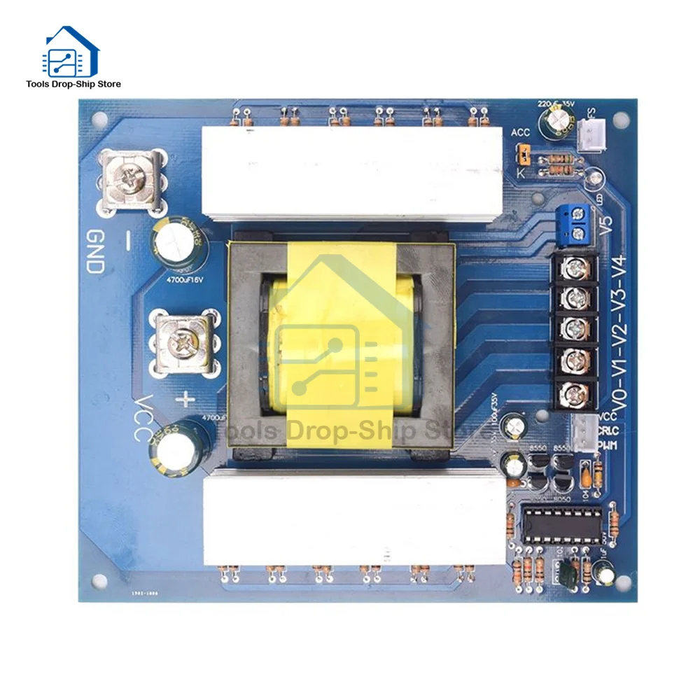 DC12V 1000W Inverter Boost Board DC To AC Boost Sine Wave Modified Wave Single Silicon Machine Front-stage Inverter Module