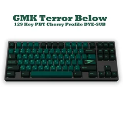 GMK Terror Unten Kirsche Profil PBT Keycap DYE-SUB Englisch Benutzerdefinierte Persönlichkeit Tastenkappen Für Mechanische Tastatur 61/64/68/75/84