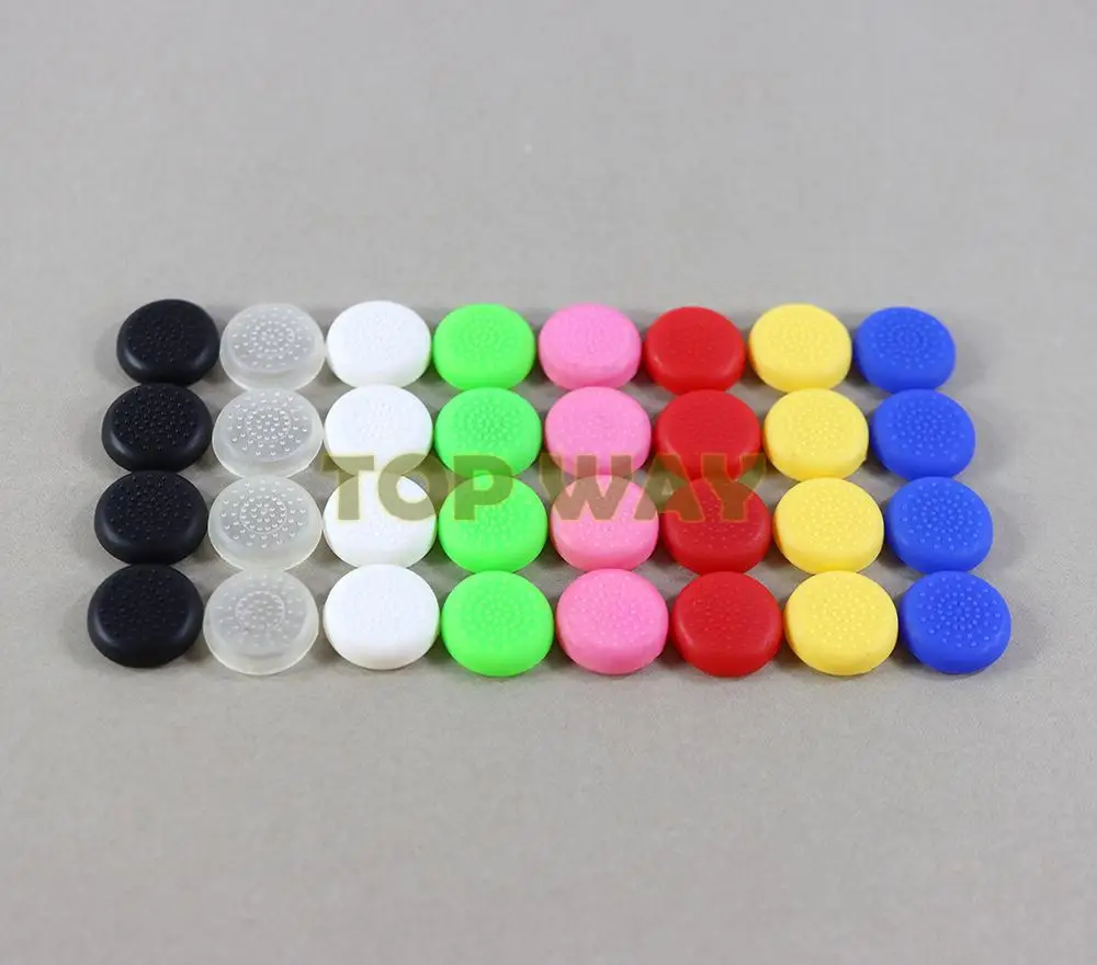 XBOX 시리즈용 TPU 실리콘 그립 캡 2개 플레이스테이션 PS4 엄지 스틱 컨트롤러용 XBOX360 XBOX ONE PS3 PS5용