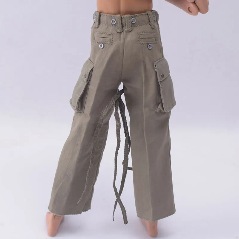 1/6 Scale Clothes Accessories General Combat Pants/Field Trousers Military Paratroopers Pants Fit 12