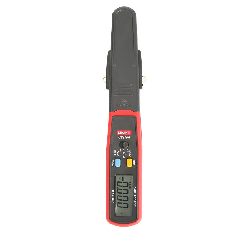 UNI-T UT116A UT116C الملقط الرقمي الذكية مصلحة الارصاد الجوية تستر المهنية LED ديود مكونات إلكترونية تستر الكهربائية المتعدد
