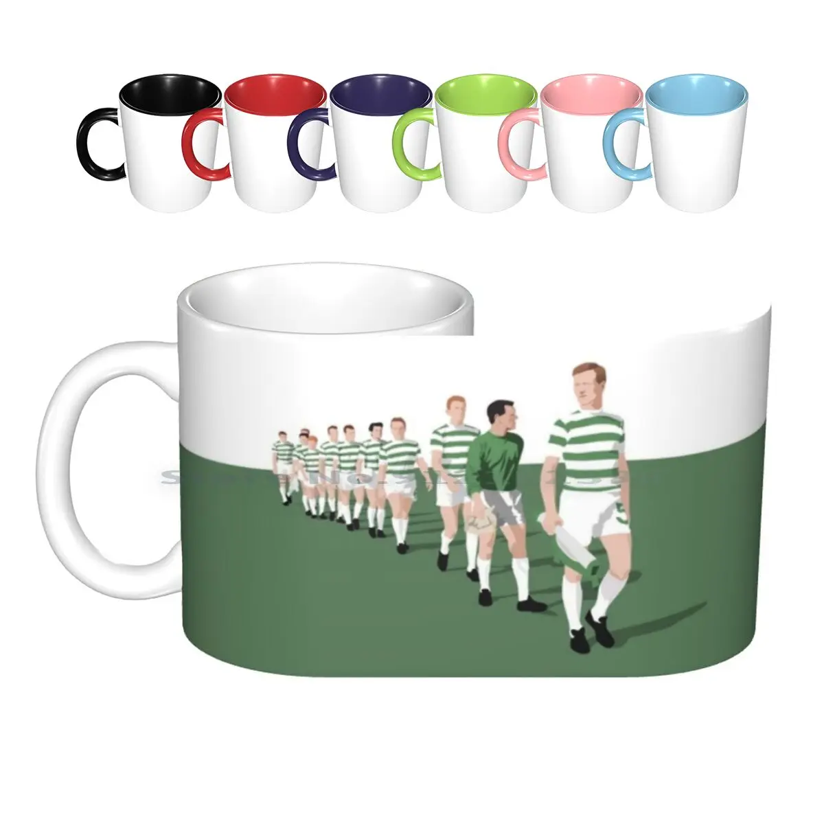 Pure Beautiful Inventive Football-Lisbon Lions Ceramic Mugs Coffee Cups Milk Tea Mug Lisbon Lions Creative Trending Vintage