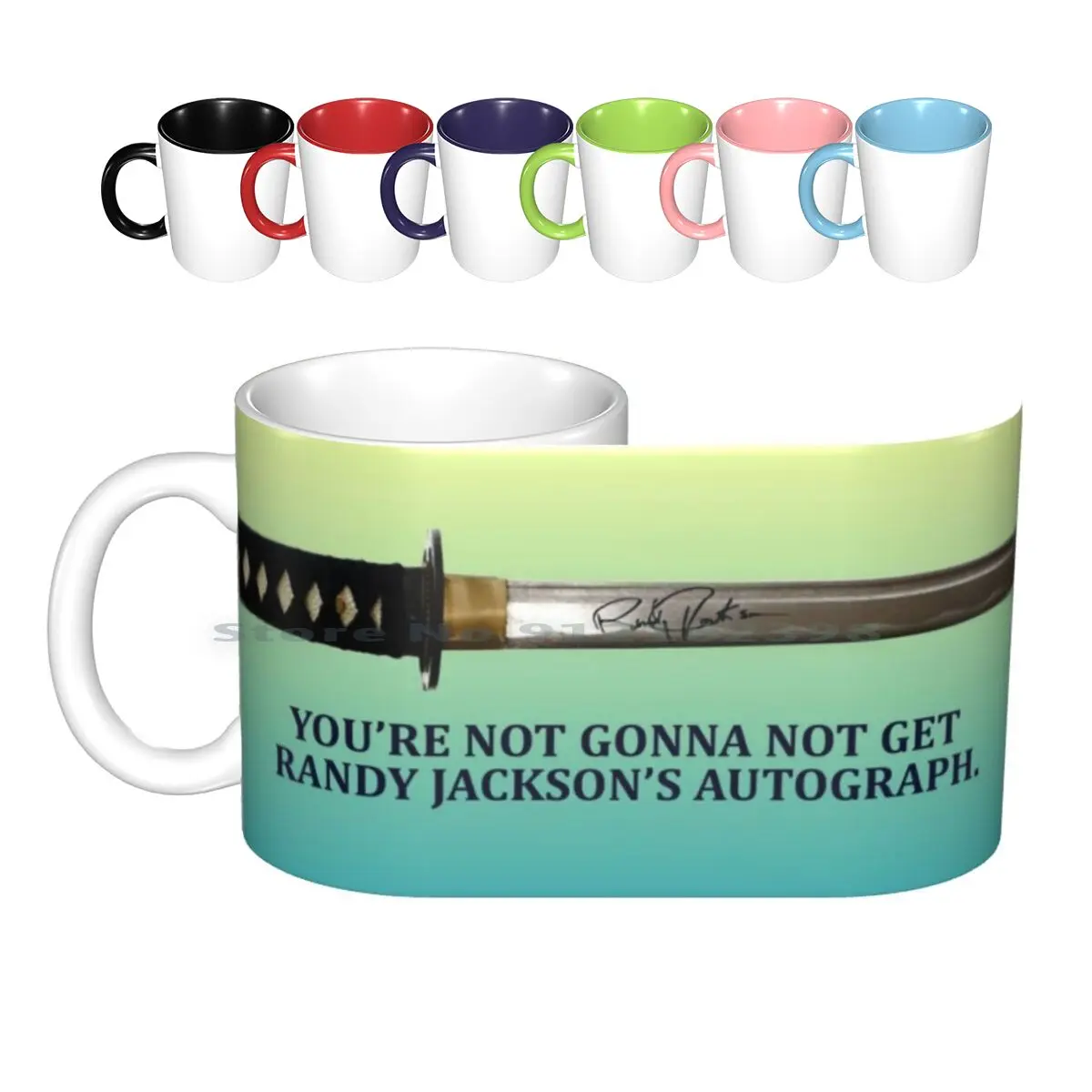 Step Brothers-Randy Jackson's Autograph Ceramic Mugs Coffee Cups Milk Tea Mug Step Brothers Stepbrothers Step Brothers Movie