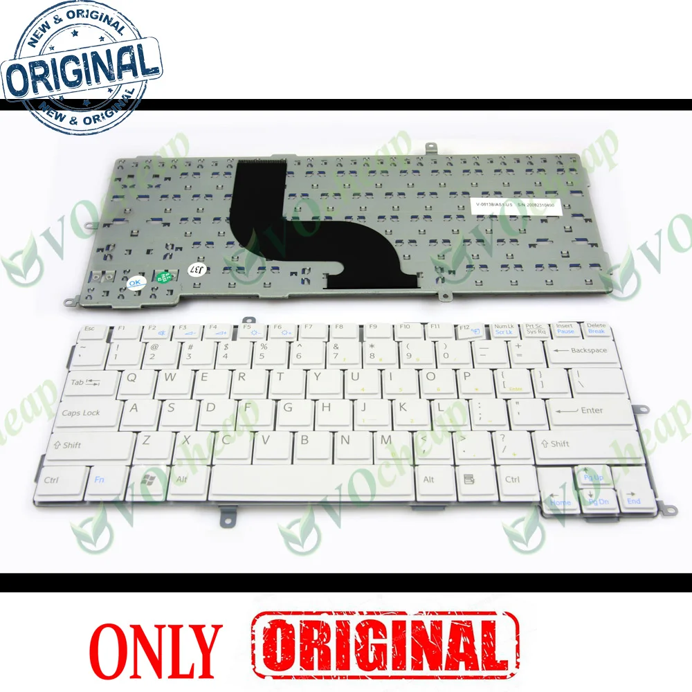 

Новая клавиатура для ноутбука Sony Vaio VGC-LA VGC-LB LA LB для серии VGP-WKB5 США — V-0613BIAS1-US K 061378 А1, В 061378 AS1