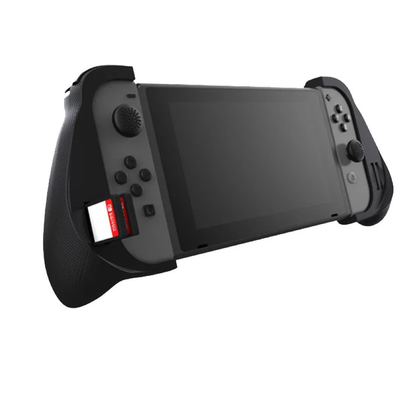 جراب joy-ycon لجهاز nintendo Switch ، جراب مزود بمقبض زناد قابل للإرساء ، مقابض ألعاب محمولة مُحسّنة لملحقات nintendo Switch NS