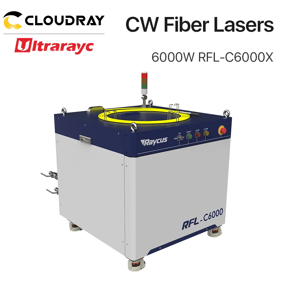 Ultrarayc Original Raycus 1064nm Fiber Laser Power Source Multi-Module 6000-12000W CW Fiber Lasers for Cutting Welding Machine