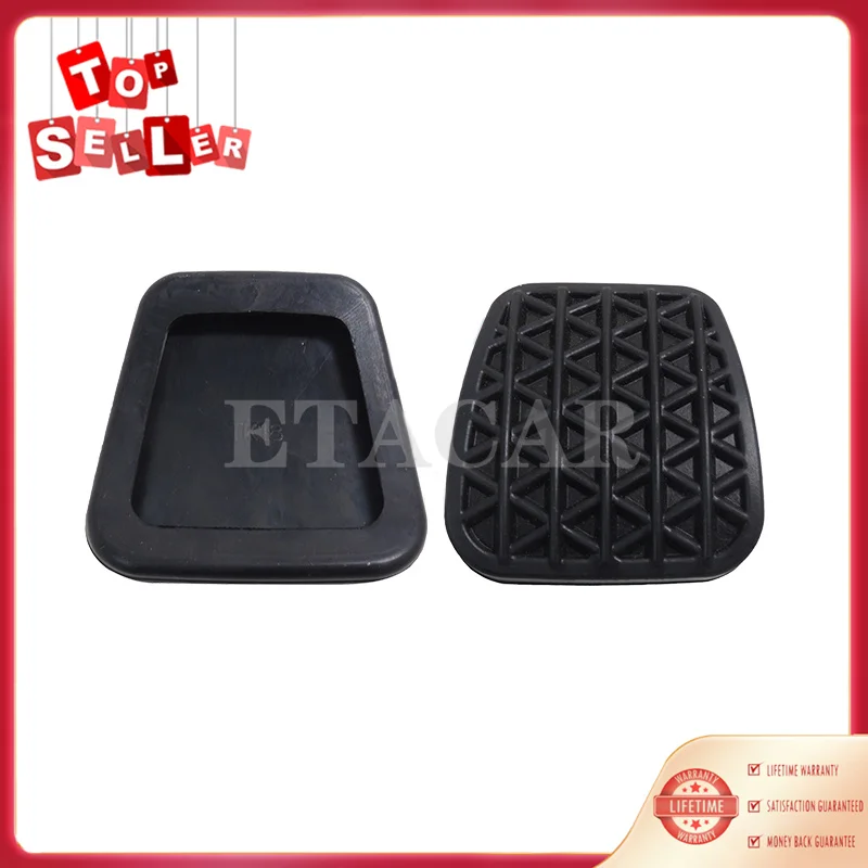 2pcs High Quality Accelerator Clutch Brake Pedal Rubber Pad Pedal Cover 13281359 Fits For Vauxhall INSIGNIA ASTRA ZAFIRA CASCADA