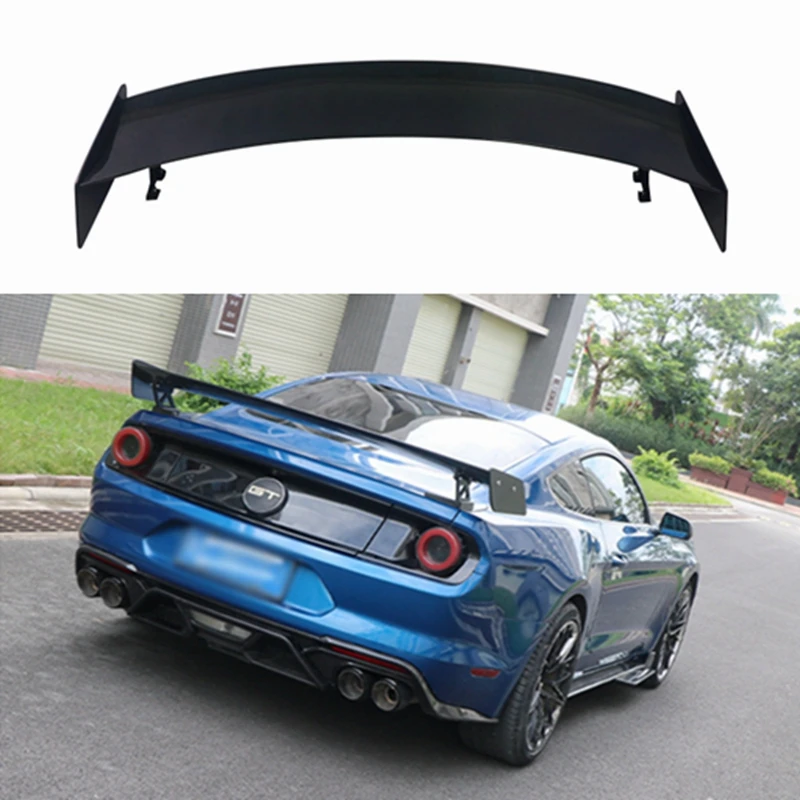 Carbon Fiber Rear Boot Spoiler Wings for Ford Mustang GT V8 V6 Coupe 2015 -2019 GT500 Style Spoiler Car Styling