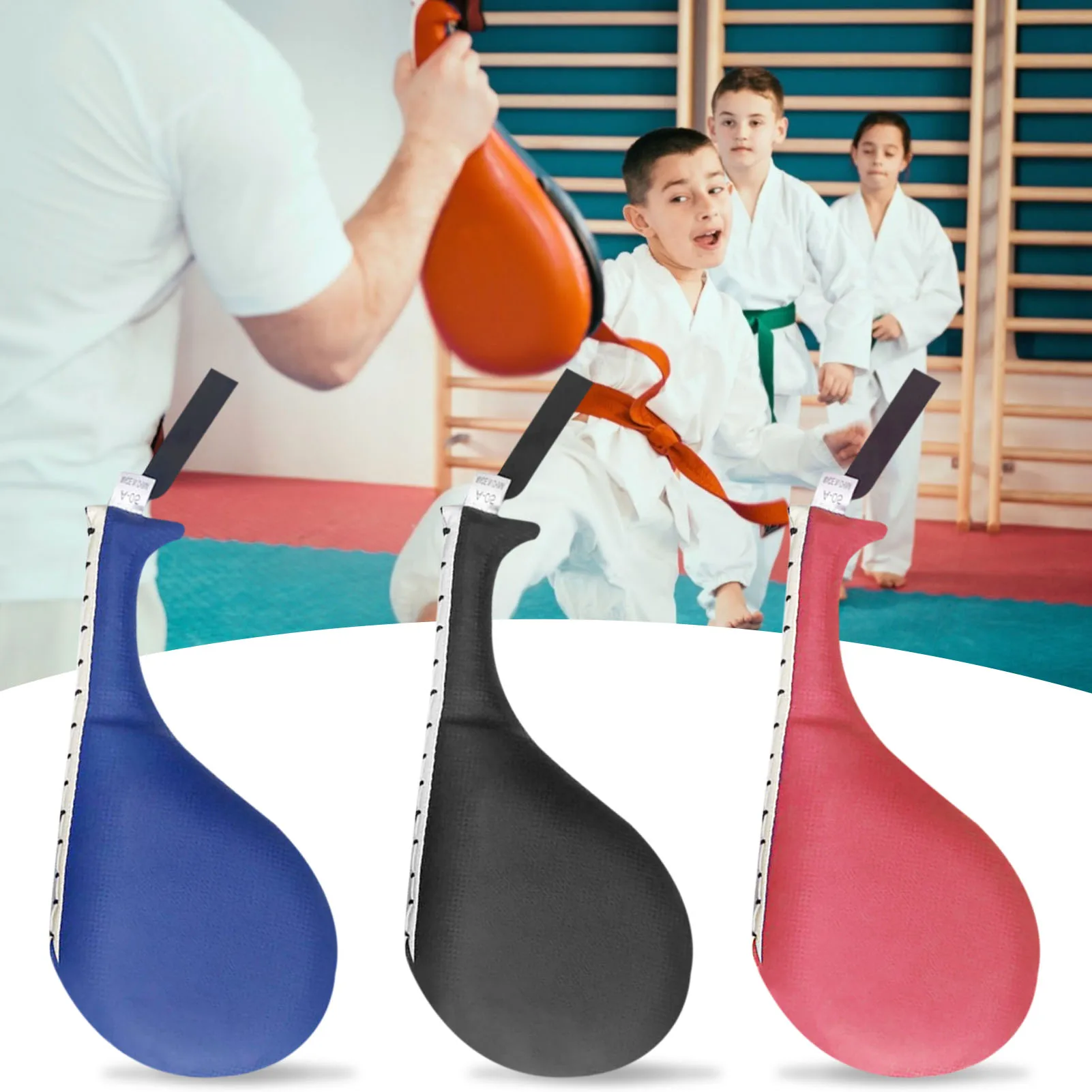 

41X20cm Children's Adult Boxing Sand a Training Taekwondo Foot Target Hand Target Kick Durable pad Training Ta e Kwon Do Karate