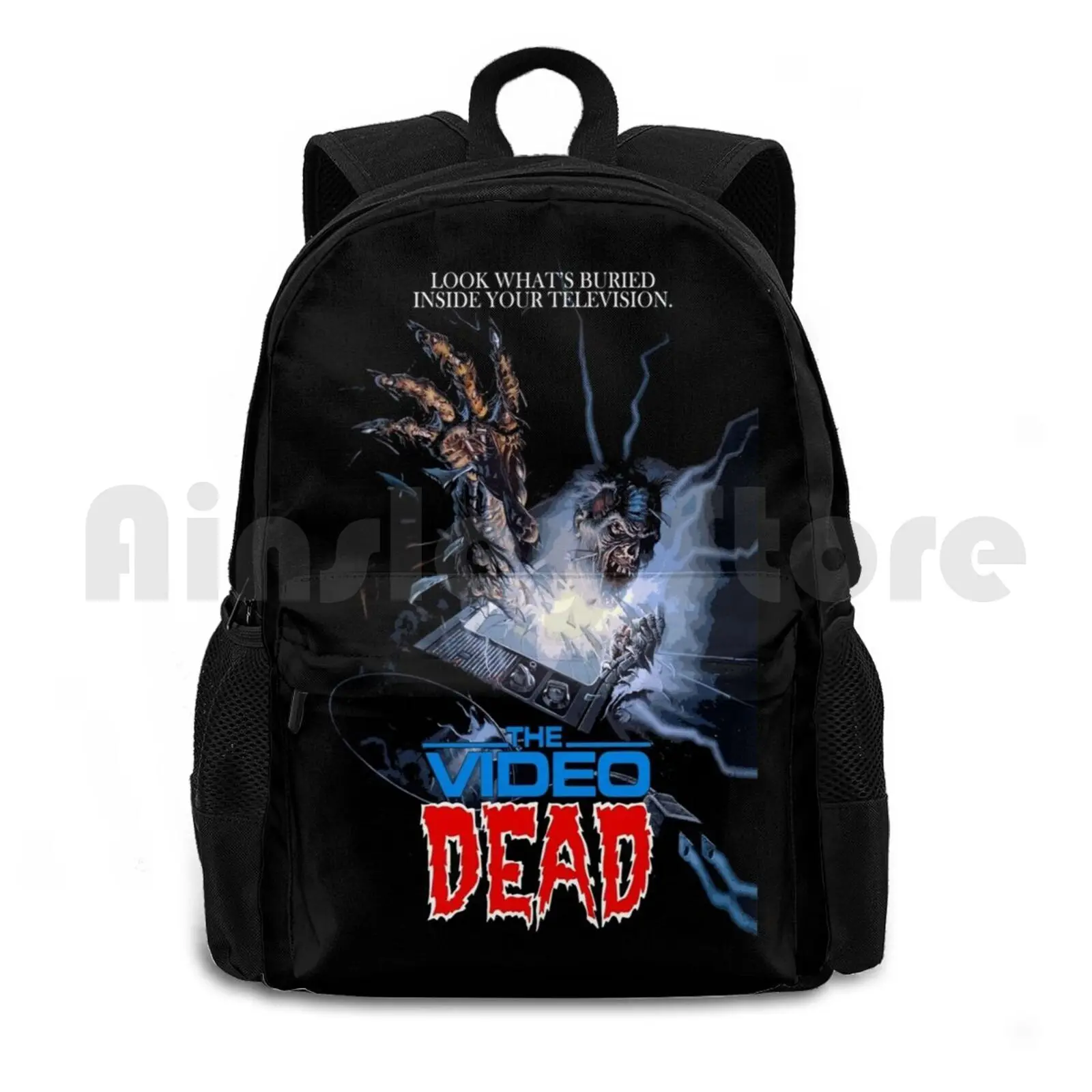

The Video Dead Outdoor Hiking Backpack Riding Climbing Sports Bag The Video Dead 80s 80s Movies 80s Terror Vintage Movie Cinema