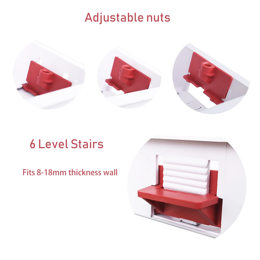 Single Dry Lining Mounting Box Firproof Gypsum Board Plasterboard 35mm 47mm Depth for Home Improvement