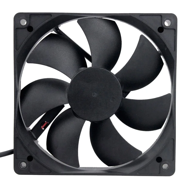 1 قطعة Gdstime 12 فولت 120x25 مللي متر 120 مللي متر المزدوج الكرة عالية السرعة فرش تيار مستمر مروحة التبريد 12025B 12 سنتيمتر تيار مستمر موصل وحدة معالجة خارجية للحاسوب برودة