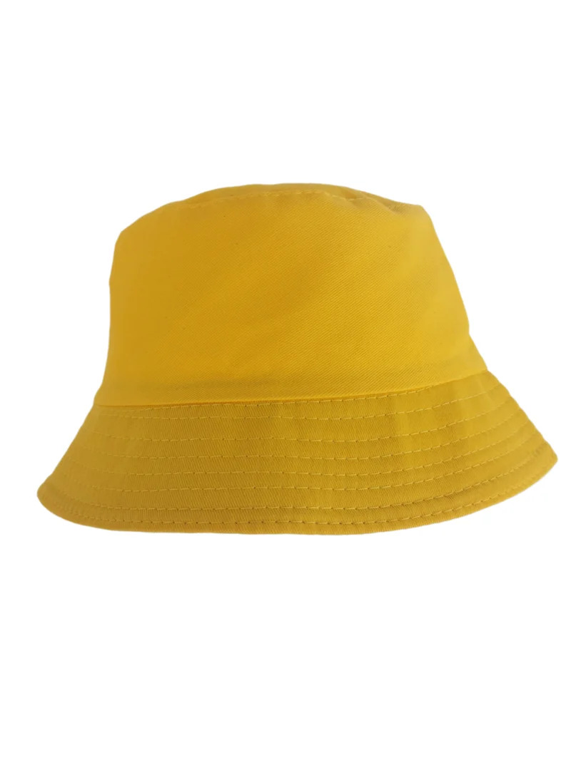 Spring Autumn Children\'s solid Bucket Hats Sun Hat Girls Boys Outdoor Beach Hat Camping Fishing Cap Casual Panama Cap kids