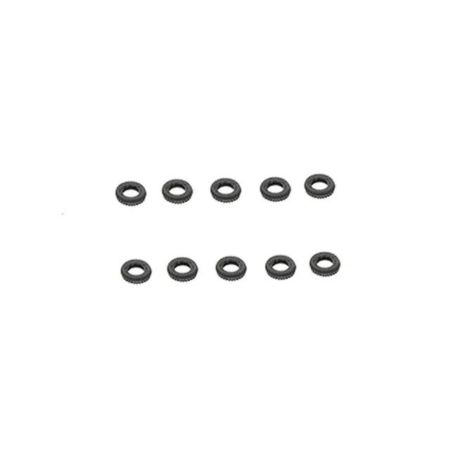 10 Pcs Mini Banden Diameter 10/20/24/32/40/50 Mm Geëmuleerd Banden Zwart micro Wiel Voor Rc Visaas Boot/Rc Simulatie Boot Onderdelen