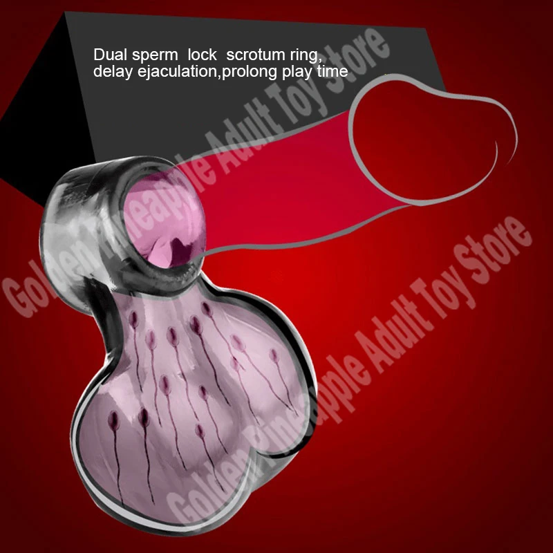 Silicone Penis Ring Sex Toys for Men Reusable Ejaculation Lock Cock Rings Silicone Foreskin Correction Ring Phimosis Corrector