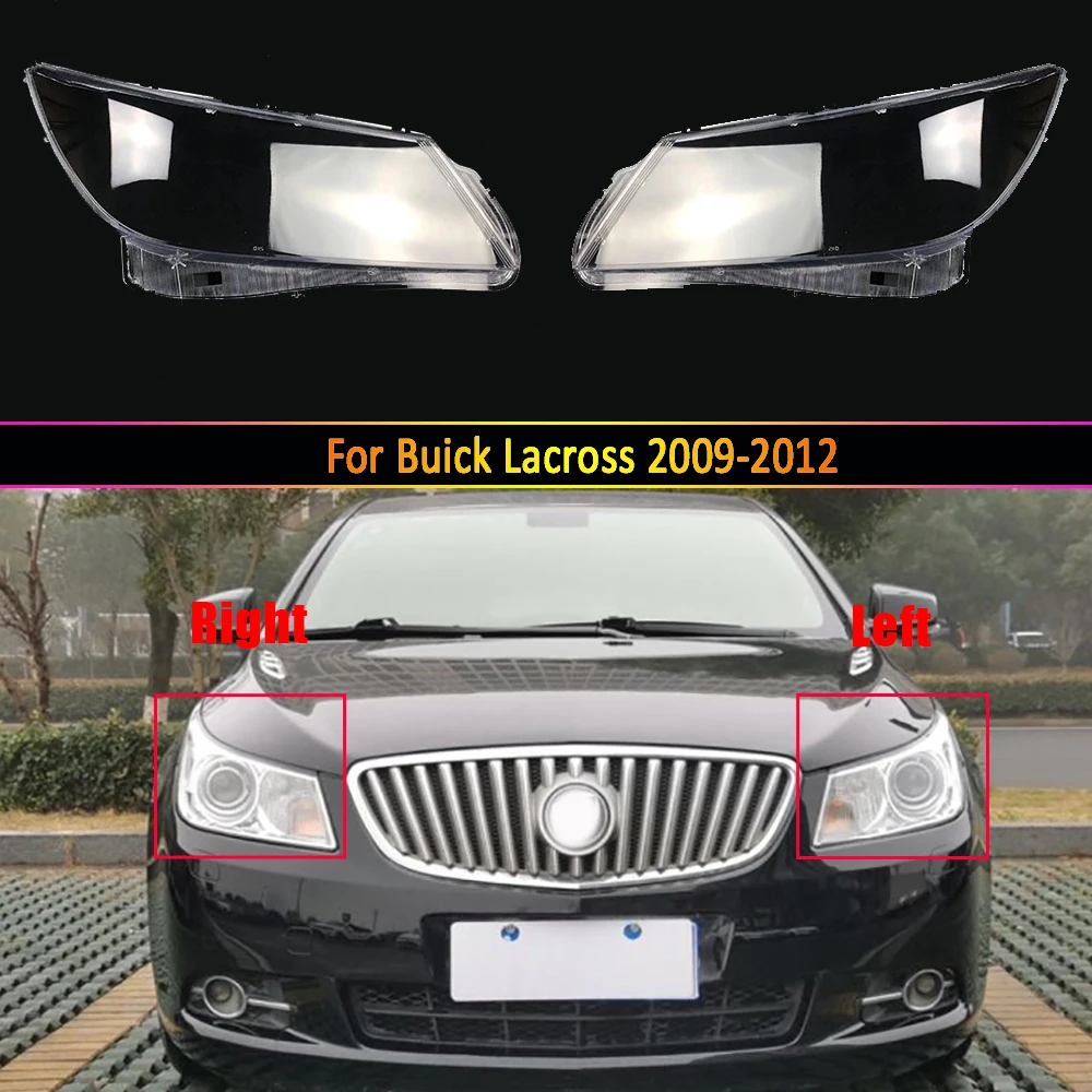 

Headlight Glass Lens Case Auto Shell Cover For Buick Lacross 2009 2010 2011 2012 Car Headlamp Lampcover Lampshade Lamp Caps