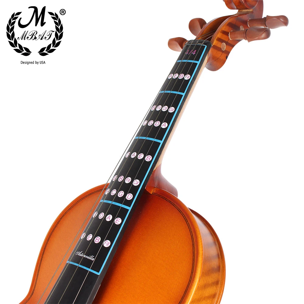 M MBAT 1/8-4/4 Violine Intonation Aufkleber Griffbrett Marker Anfänger Lernen Violine Griffbrett Aufkleber Violine Teile Zubehör – Detail 6