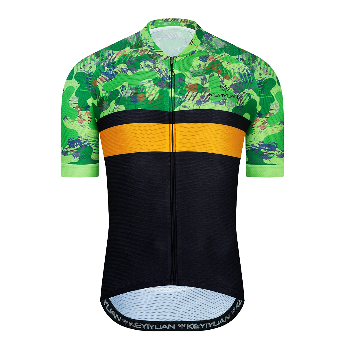 2025KEYIYUAN-Camiseta de Ciclismo de manga corta para Hombre, ropa para bicicleta de montaña, sudadera para montar en bicicleta, Equipacion Ciclismo para Hombre
