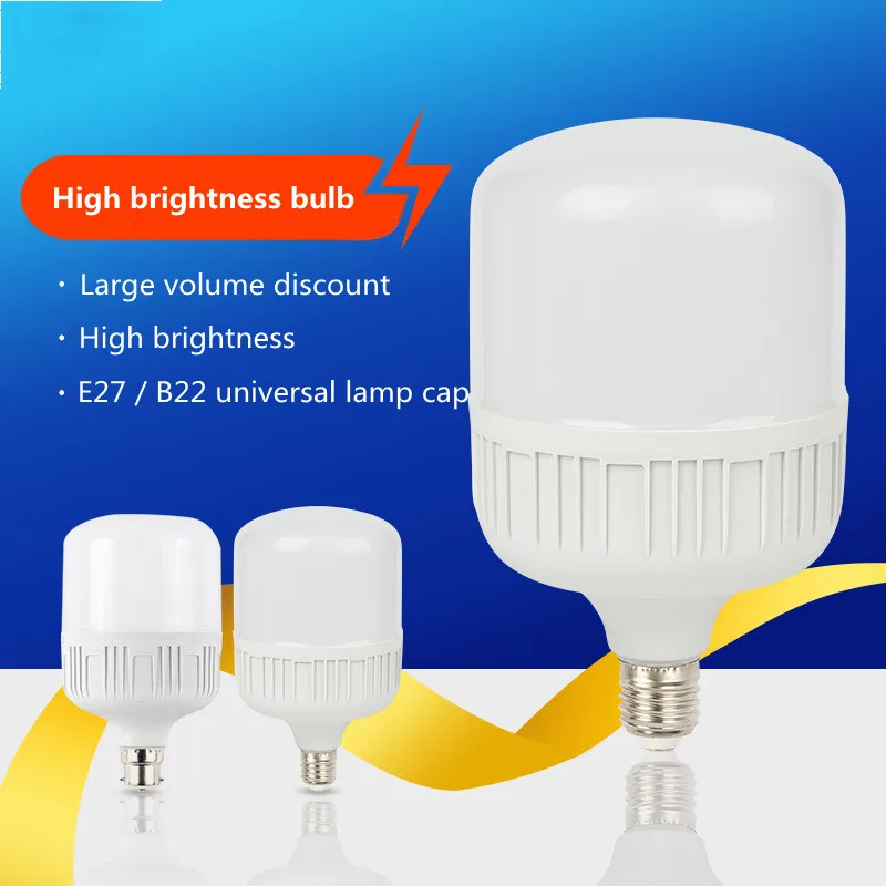 E27 B22 LED Bulb 5W 10W 15W 20W 30W 50W 60W lampada LED Lamp Bomlillas LED Ampoule Blub 220V For Indoor Home living room Lamp