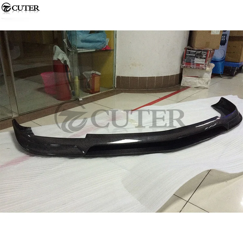W204 Real C63 507 Amg r Style Carbon Fiber Car Front Bumper Spoiler Lip for Mercedes Benz W204 C63 Splitter Body Kit 12-14