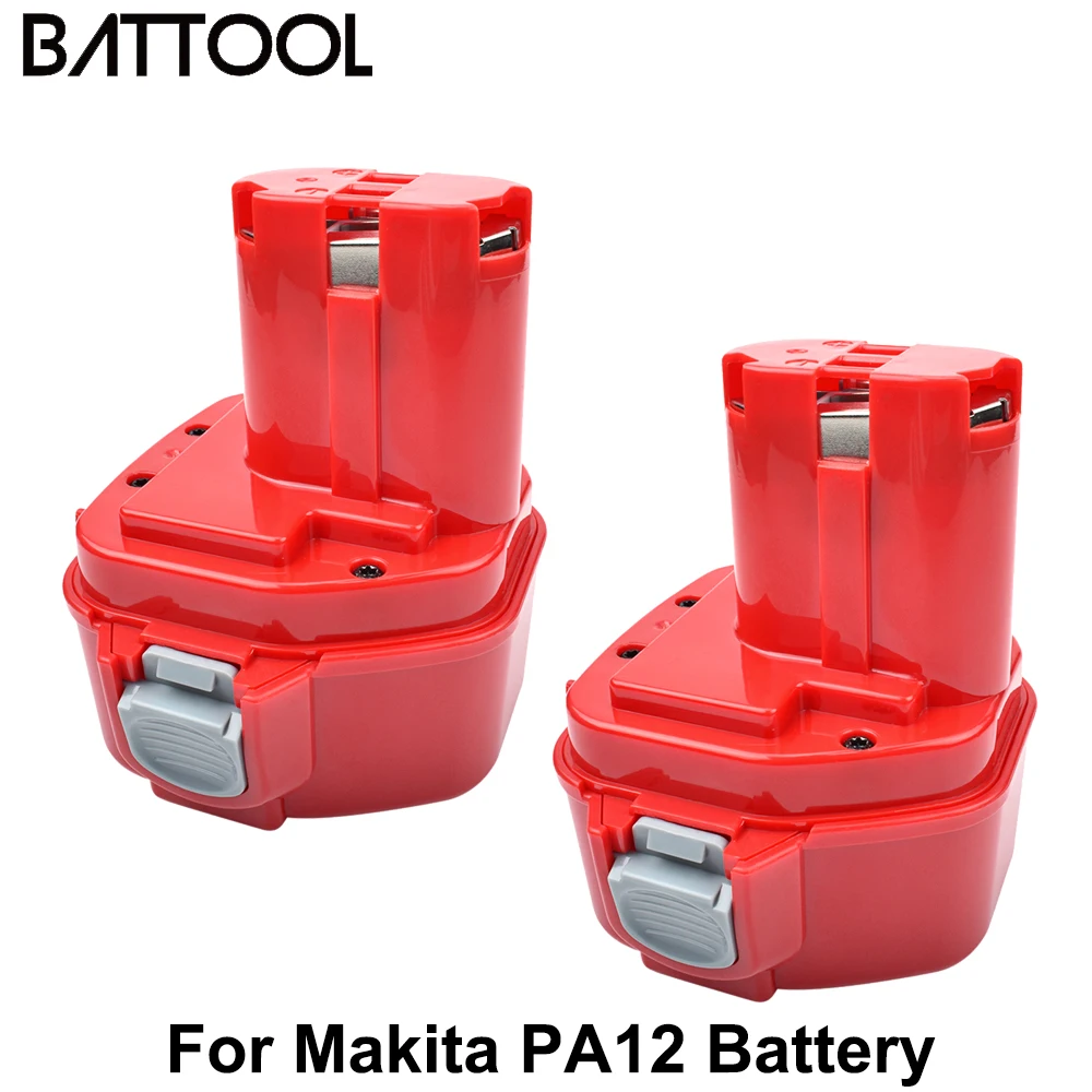 Rechargeable Battery PA12 12v 4000mah NI-MH Battery For Makita PA12 1220 1222 1234 1233 аккумулятор к шуруповерт Tools Battery