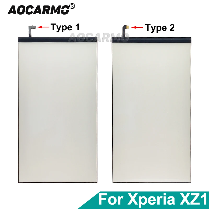 Aocarmo For Sony Xperia XZ1 G8341 G8342 SOV36 SO-01K Screen Back Light Board LCD Display Backlight Film Reflector