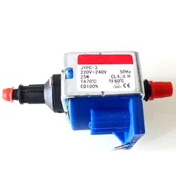 JYPC-3 220V To 240V 25W 50Hz Electromagnetic Solenoid Pump for Irons Steam Mop Garment Steamer Coffee Machine Valve Parts