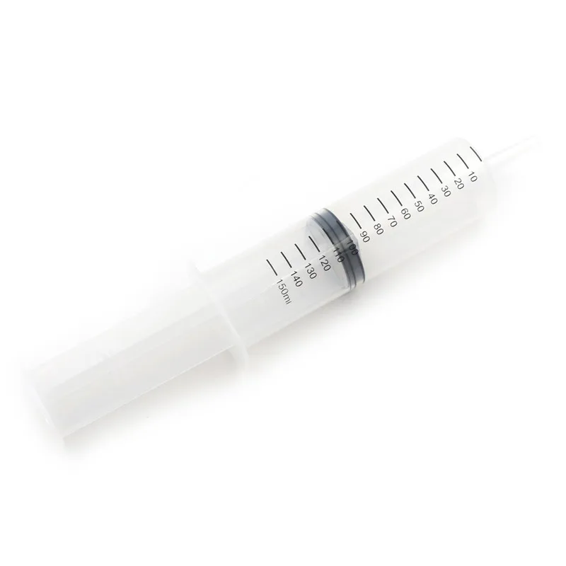 150ml Plastic Reusable Big Large Hydroponics Nutrient Sterile Health Measuring Syringe Tools Cat Feeding Acc