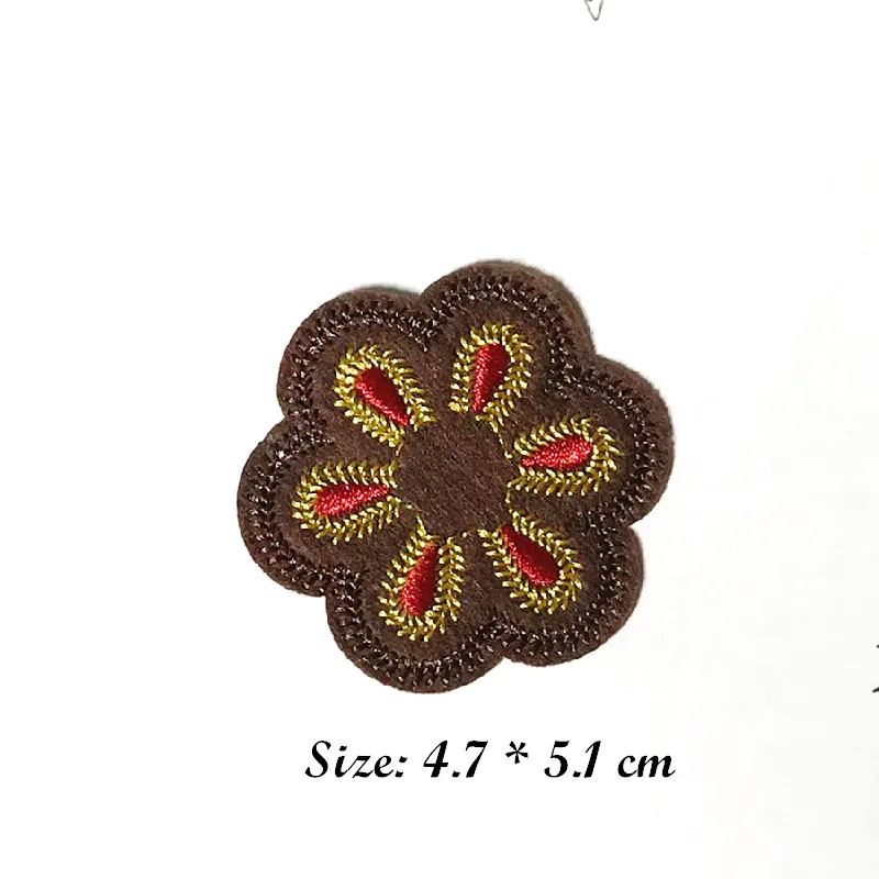 Flower for Clothing Clothes Stickers embroidery patch On Patches DIY patches for clothing Decorative Appliques